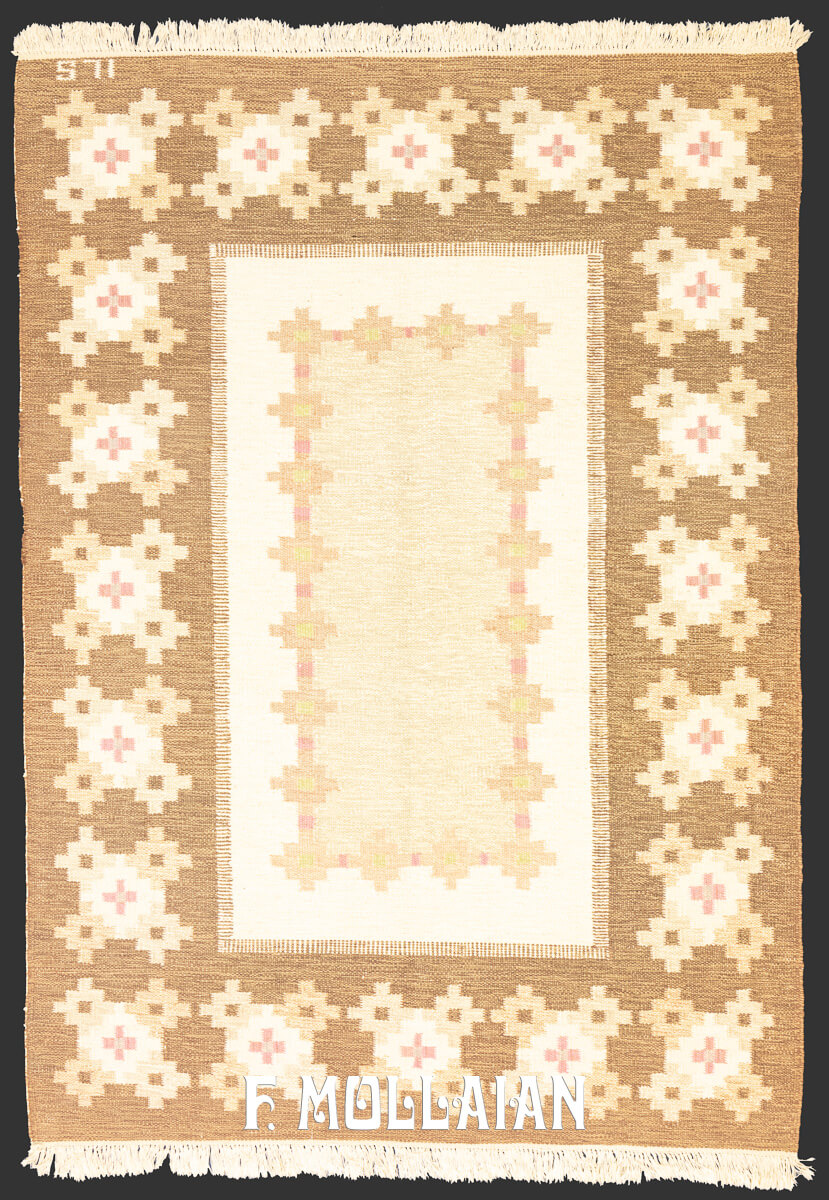 Scandinavian Rug Signed ILS n°:668845